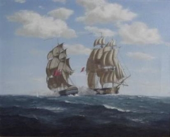 2 Works : Blanche And Pique ; St Michael's Mount - J. D. De Francesco