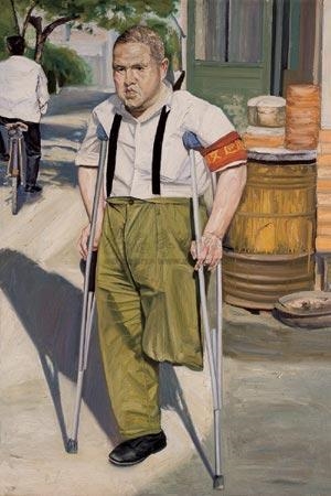 The Wounded Soldier by Shi Liang