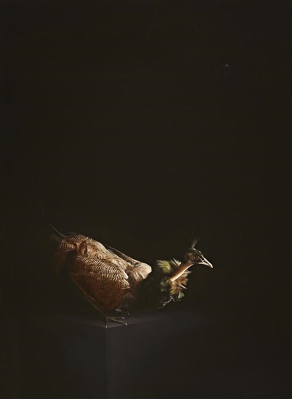 Peahen by Sam Leach, 2008