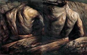 Body in torrents by Fang Ding