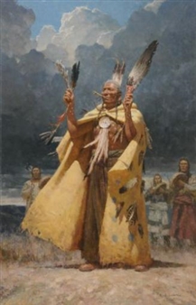 Z.S. Liang | Lakota Warchief | MutualArt