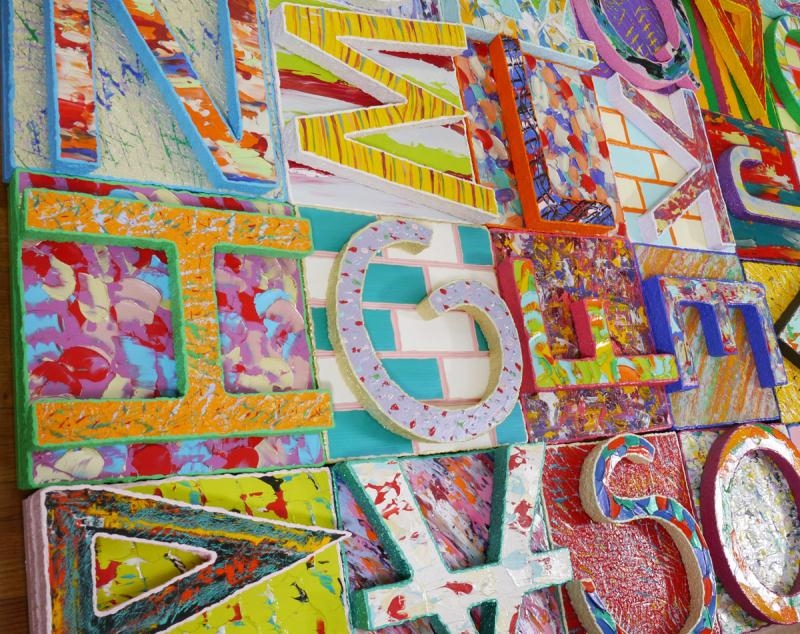 Steve Silvers | Alphabet Soap (1989) | MutualArt
