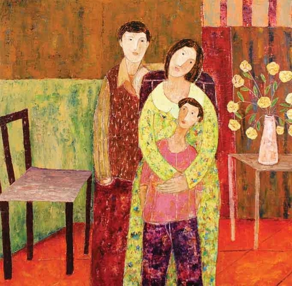 Happy Family by Made Suraja, 2012