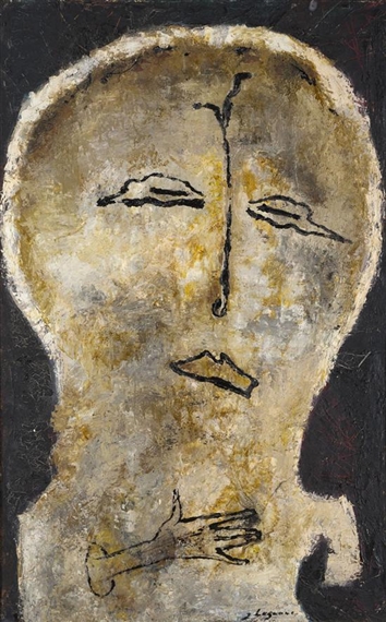 L homme né de la femme by Jeanne Laganne, 1953