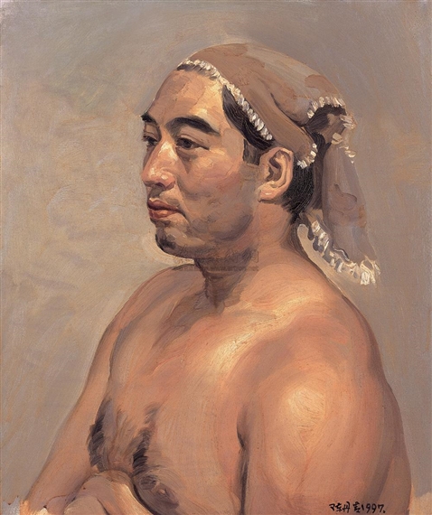 Portrait Of An Artist by Chen Danqing, 1997