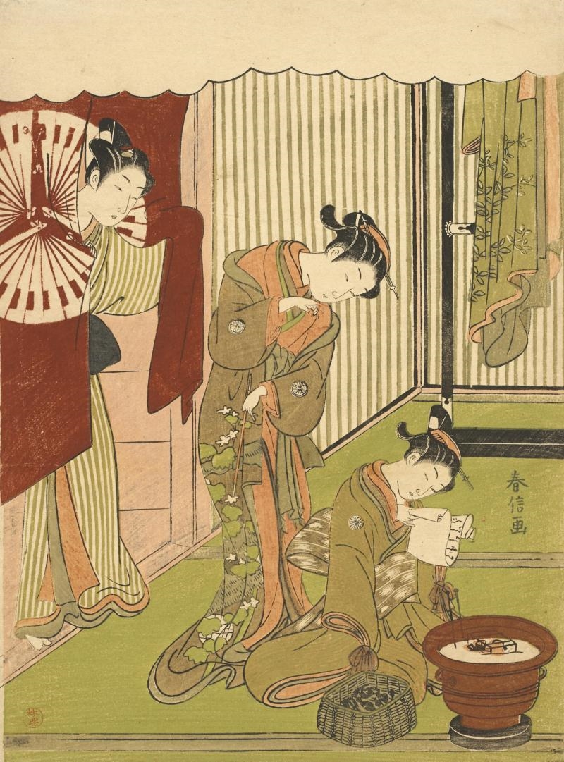 Chuban tate-e by Harunobu Suzuki, 1767-1768