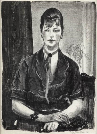 Artwork by George Bellows, Elsie, Made of Lithograph