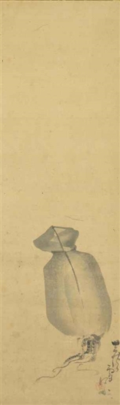 Squid by Nagasawa Rosetsu