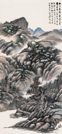 SUMMER MOUNTAIN by Gu Xijin, 1923