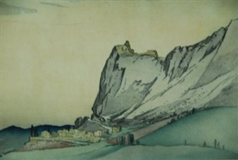 Arthur Rigden Read | Roquefixade Pyrenees | MutualArt