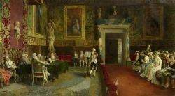 Artwork by Luis Jiménez y Aranda, The violin concert, Made of Oil on canvas