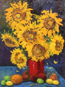 Red, Yellow and Limes - Ron Allen Cheek