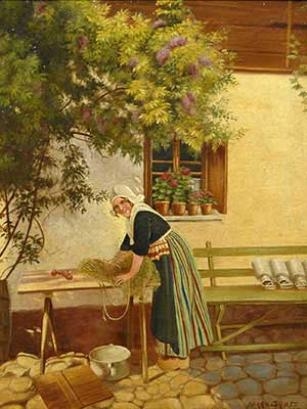 Yard Scene - Harry Graff