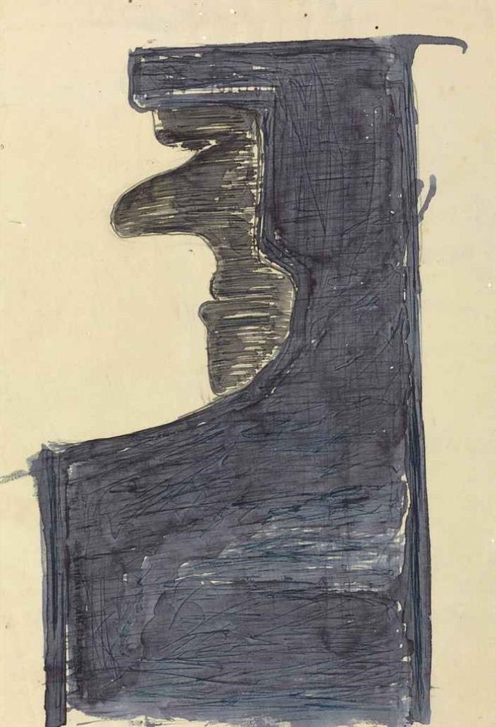 Untitled (Abstract Profile)