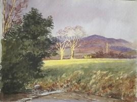 Artwork by Martin Snape, C. Cary, English, Welsh and Continental views and landscapes Two full albums and a folio, Made of watercolours