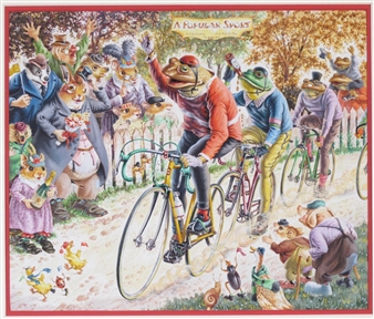 A popular sport - Norman Meredith