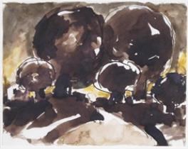 Study of trees by Josef Herman