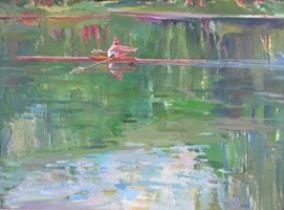 Single Sculler by Marc Winer