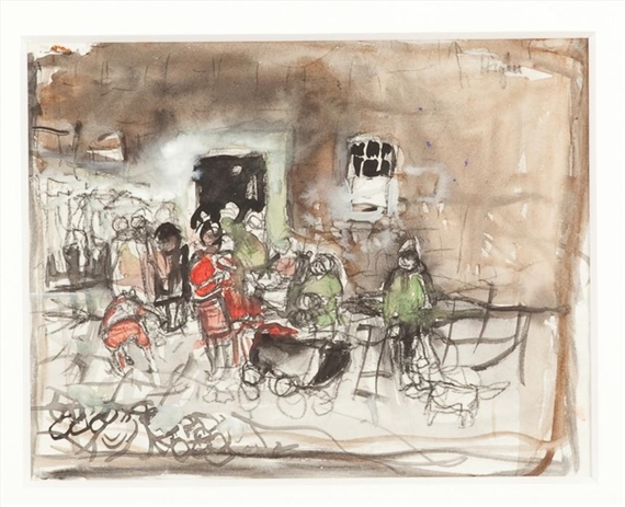 CHILDREN PLAYING IN THE STREET by Joan Kathleen Hardy Eardley