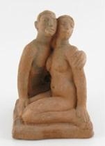 Lovers by Arthur Leslie Harradine, 1948