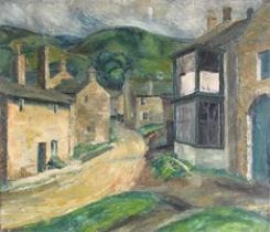 A Welsh Village in the Hills by Edna Ginesi, 1928