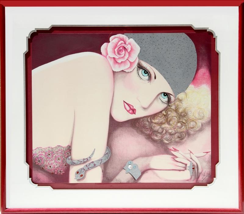 Mary Vickers | Pink Rose | MutualArt