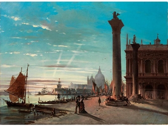 view of venice - Ernest Pillon