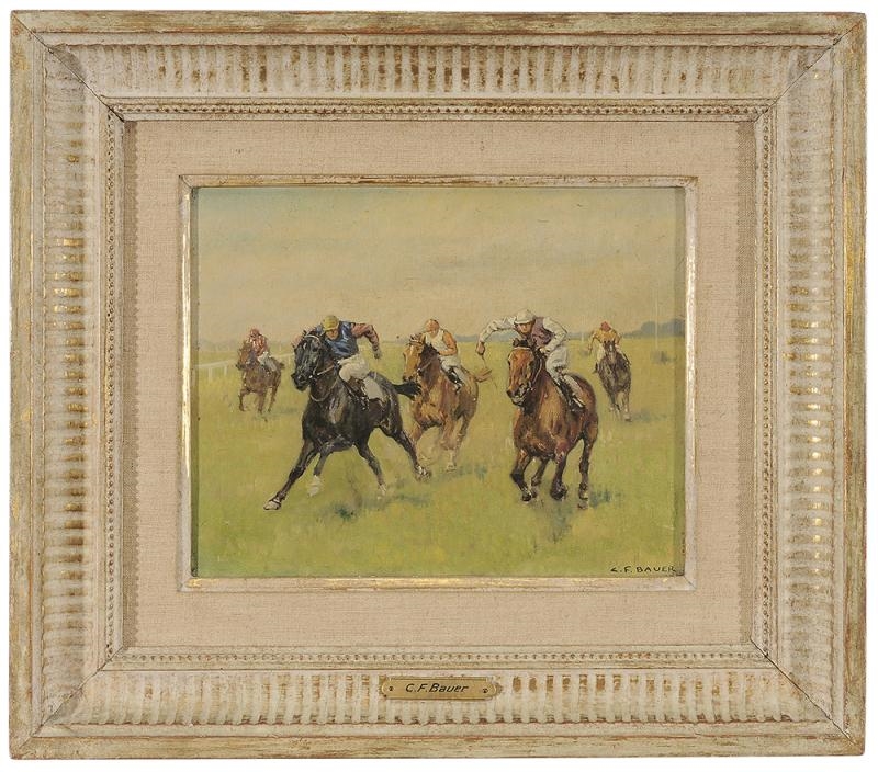 Horse Race by Carl Franz Bauer