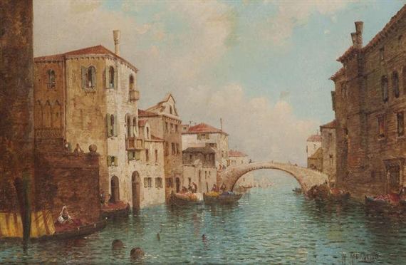 View on Venice by William Meadows