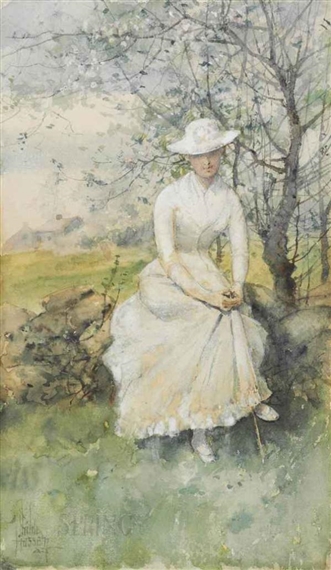 Spring by Childe Hassam, 1885