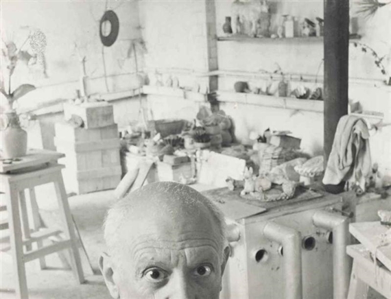 Picasso by Robert Doisneau, 1950