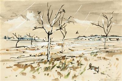 First Snow by Vojtěch Sedláček, 1969