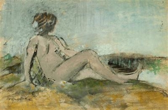 Nude Girl - Bedřich Vaníček
