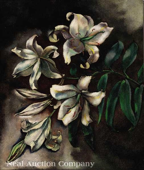 Lilies by George Biddle, 1929