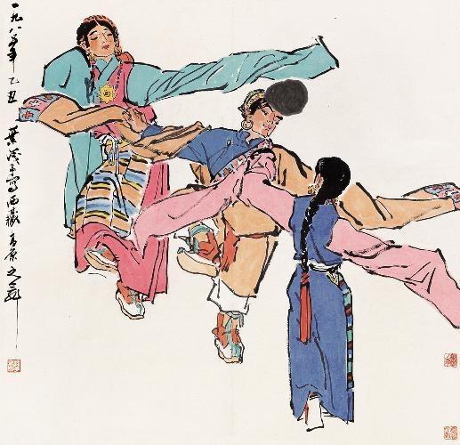 Dance of Tibet by Ye Qianyu