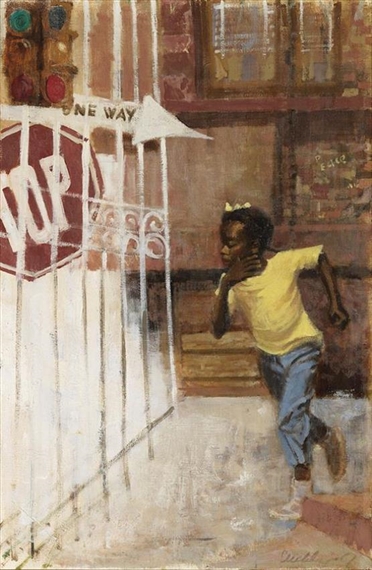 One Way by Ernest Crichlow, 1967