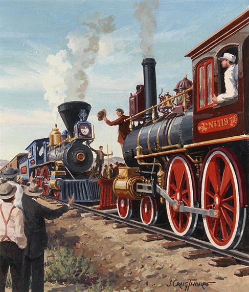 J. Craig Thorpe | Utah Locomotive (1994) | MutualArt