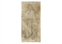 Artwork by Aoki Shigeru, Woman with a Camellias, Made of Charcoal on cloth laid down to panel