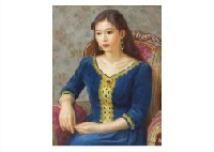 Blue Dress by Hiroyuki Tokuda