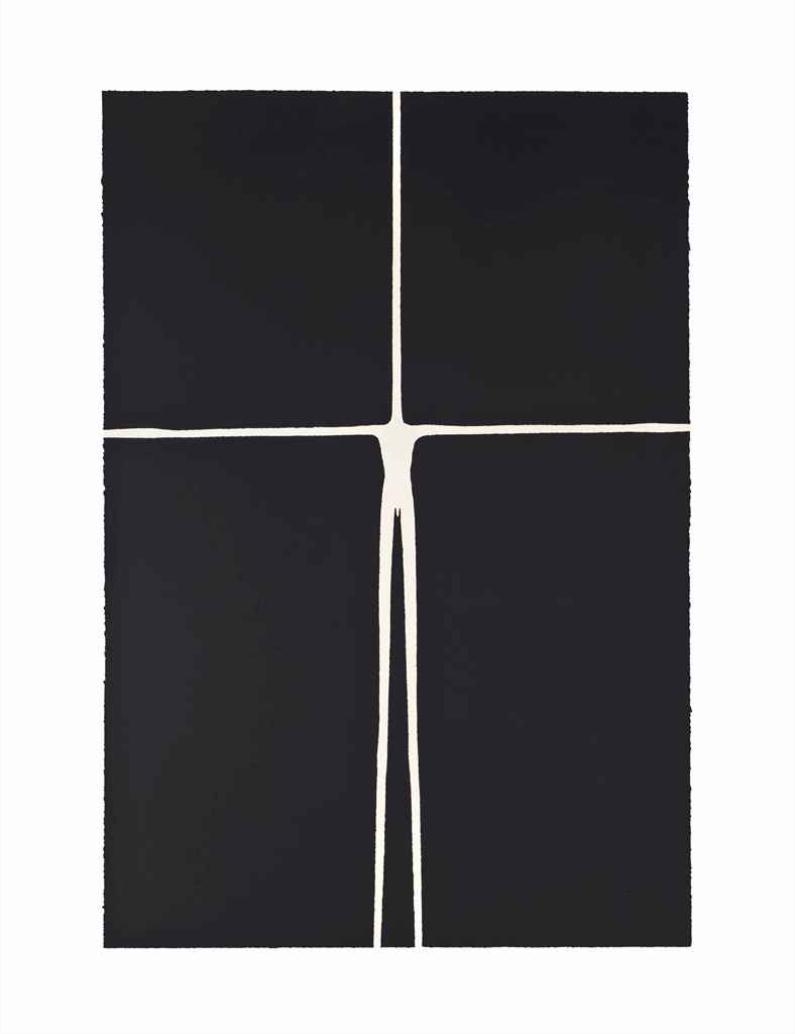 Artwork by Antony Gormley, Space, Made of lithograph