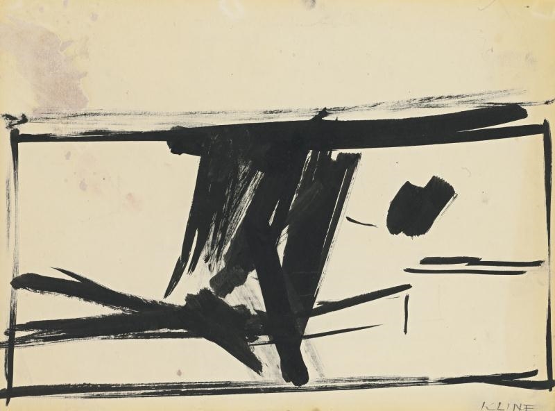 Franz Kline UNTITLED (1958 1959) MutualArt