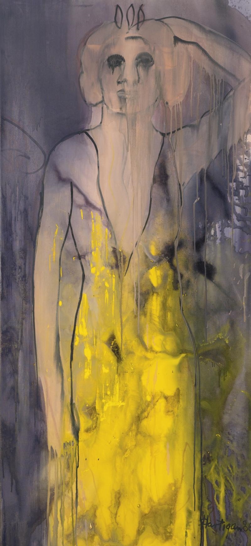 Artwork by Grace Hartigan, SEMIRAMIS, Made of oil on canvas