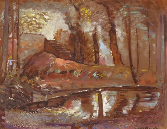 OLD RAIL BRIDGE, BALLINCOLLIG, COUNTY CORK by Diarmuid O'Ceallachain