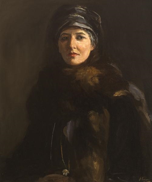 Artwork by John Lavery, THE LADY PARMOOR, Made of oil on canvas