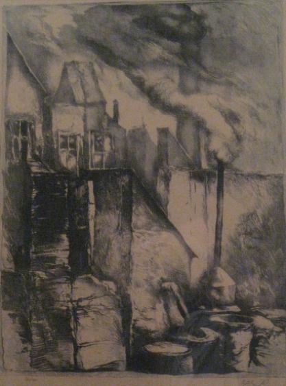 Urban Landscape by Samuel Bak