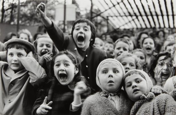 Children at a Puppet Theater, 1963 by Alfred Eisenstaedt, printed 1993