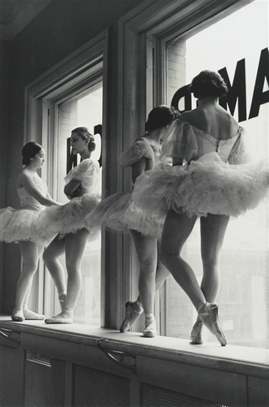 BALLERINAS, THE BALANCHINE SCHOOL OF THE AMERICAN BALLET THEATRE by Alfred Eisenstaedt, 1939, printed in 1962