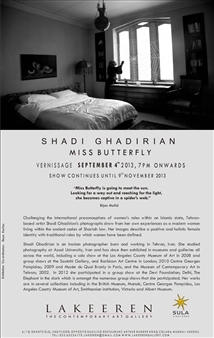 Shadi Ghadirian: Miss Butterfly - Lakeeren, The Contemporary Art Gallery