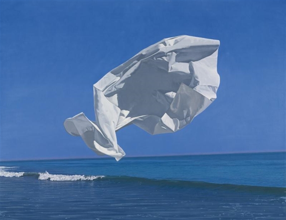 Cythera (Thrown Drapery) by David Ligare, 1978