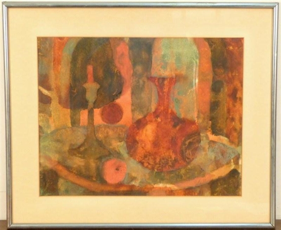 Richard Reilly | Table still life (1969) | MutualArt